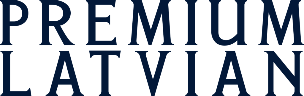 Premium Latvian logo
